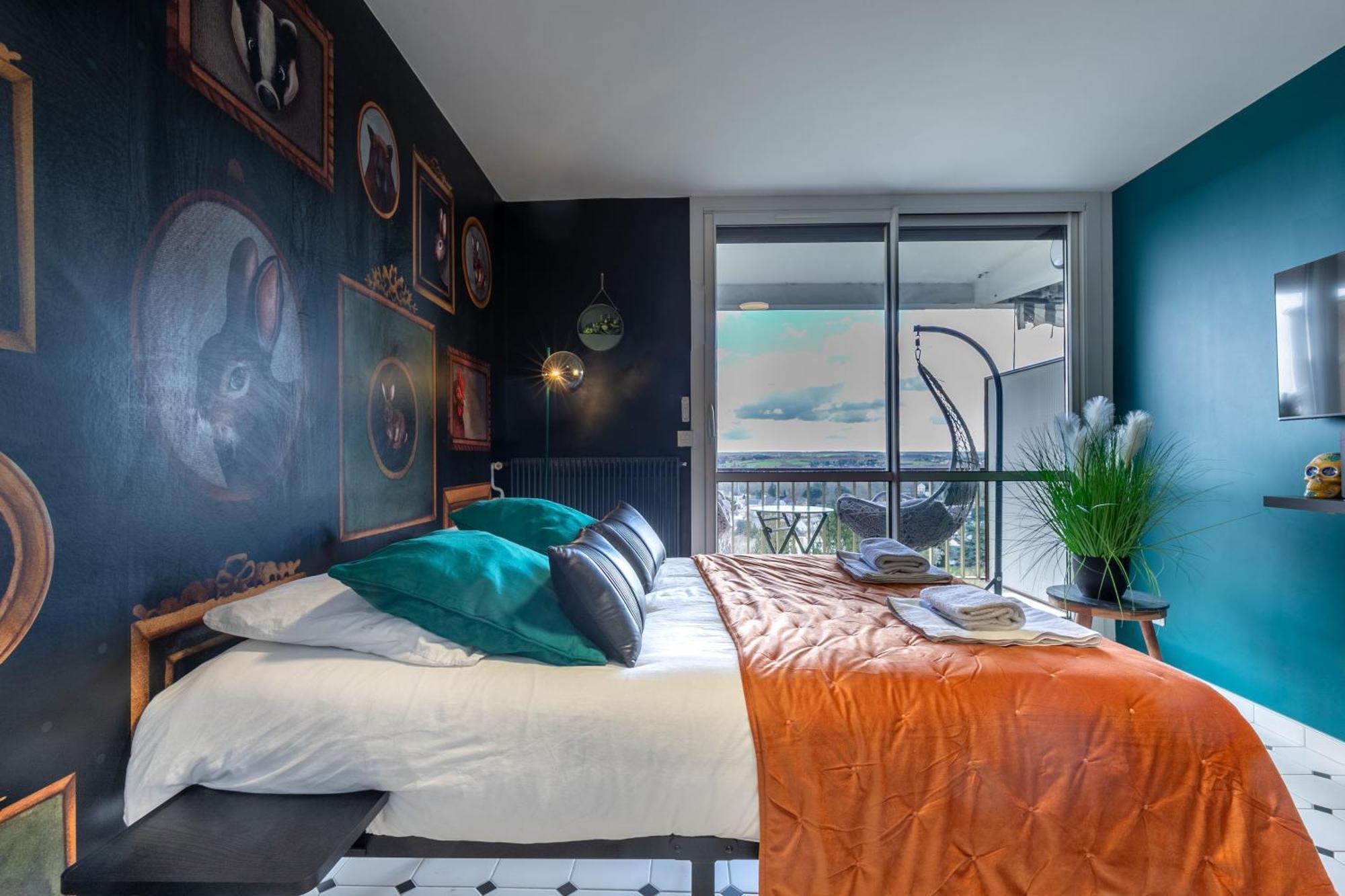 Le Studio Enchante - Vue Magique De Montrichard Kültér fotó